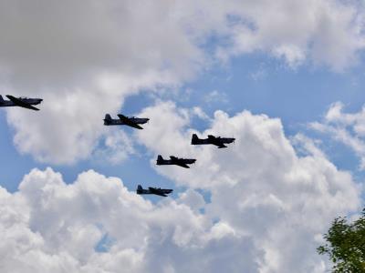 Ensamblan 5 aviones dominicanos Dulus TP-75